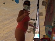 When the towel dropped I couldn't look away, then she spreads her legs and I was shocked 3/16