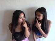 Nose Fetish?  2 Asian girls Nose 1/16