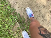 Fuck me every where you want! Michaela Isizzu fuck in nature!!!! 8/16