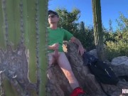 Cheating Wife Catches Stranger Jerking Off in Public and Sucks His Dick Good  2/16