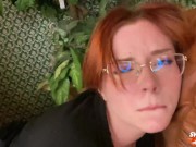 Похотливая Училка Сосет Хуй Ученика, Ебется и Получает Сперму на Очки 12/16