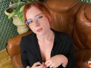 Похотливая Училка Сосет Хуй Ученика, Ебется и Получает Сперму на Очки 2/16