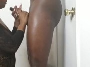 Ms.Drip ties Mr.C  to her doe give him a blowjob creams on him & the nut outta him 3/16