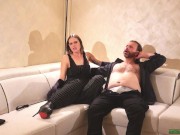 Mistress Italiana Si Fa Annusare Autoreggenti Sudate da Schiavo Innamorato DIALOGHI ITALIANO FemDom 2/16