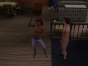 Orgy with my wife and her friend | cartoon, sims 3 sex, Porno Game 3d 4/16