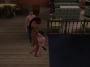 Orgy with my wife and her friend | cartoon, sims 3 sex, Porno Game 3d 6/16