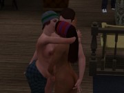 Orgy with my wife and her friend | cartoon, sims 3 sex, Porno Game 3d 8/16