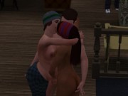 Orgy with my wife and her friend | cartoon, sims 3 sex, Porno Game 3d 9/16