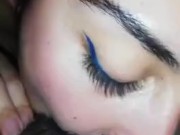 Eating babe's hairy pussy non stop until she fills my mouth with her cum 7/16