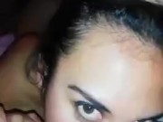 Eating babe's hairy pussy non stop until she fills my mouth with her cum 8/16