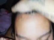 Eating babe's hairy pussy non stop until she fills my mouth with her cum 9/16