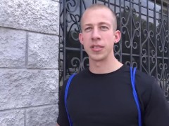 Reality Dudes - Straight Fit Man Offered Some Money To Get Fucked In The Ass For First Time