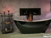Classy Shalina Devine romantic anal toying at the bathtub - scene by Only3x Girls 3/16