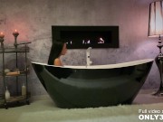 Classy Shalina Devine romantic anal toying at the bathtub - scene by Only3x Girls 4/16