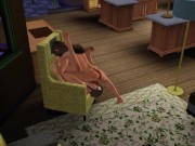 Intimacy with the boss right after work. Woman does good blowjob | Porno game 11/16