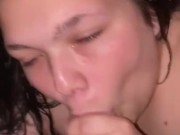 Thick MILF Sucks Big Cock 10/16