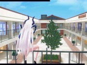 3D HENTAI Diabla masturbates in public 7/16