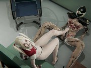 Harley Quinn Footjob and Foot Worship 13/16