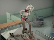 Harley Quinn Footjob and Foot Worship 7/16