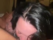 Sexy Latina BBW eats late night snack 5/16