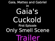 Il Cornuto Annusa Calzini Sudati e Piedi Sudati e Sua Moglie Bacia l'amante Femdom Dialoghi Italiano 1/16