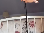 Ripped tights and butt plug 5/16