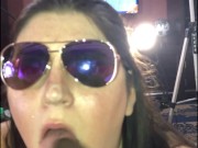 Amazon queen sucks and slurps bbc with her juicy dick sucking lips (with cumshot) 14/16