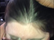 Amazon queen sucks and slurps bbc with her juicy dick sucking lips (with cumshot) 8/16