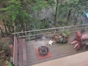 PAWG FUCKS 11 INCH BBC ALL OVER OUTDOORS - @elKonguito @sweetauroramae 11/16