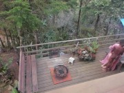 PAWG FUCKS 11 INCH BBC ALL OVER OUTDOORS - @elKonguito @sweetauroramae 2/16