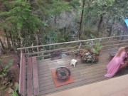 PAWG FUCKS 11 INCH BBC ALL OVER OUTDOORS - @elKonguito @sweetauroramae 4/16