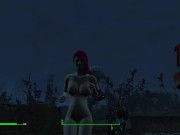 Pregnant woman fucking with a peasant, a man, in a riding position | PC gameplay 1/16