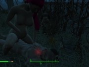 Pregnant woman fucking with a peasant, a man, in a riding position | PC gameplay 6/16