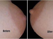 Bonito orgasmo Jugando con pezones