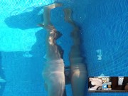 Follada en la piscina con vecinos 1/16