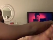 Sucking his Big dick and stroking him until he cums in my mouth 4/16