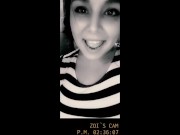 Panties Around Her Ankles for Sneaky Bathroom Masturbation... Shhhhh!  1/16