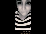 Panties Around Her Ankles for Sneaky Bathroom Masturbation... Shhhhh!  13/16