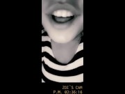 Panties Around Her Ankles for Sneaky Bathroom Masturbation... Shhhhh!  4/16