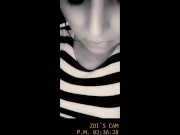 Panties Around Her Ankles for Sneaky Bathroom Masturbation... Shhhhh!  8/16