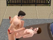 Sex taxi. Payment on the spot! sims 3 sex | cartoon 5/16