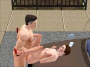 Sex taxi. Payment on the spot! sims 3 sex | cartoon 6/16