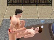 Sex taxi. Payment on the spot! sims 3 sex | cartoon 7/16