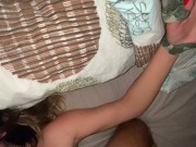  жестким трахом сводную сестру за то, что поздно пришла домой! POV 1/16