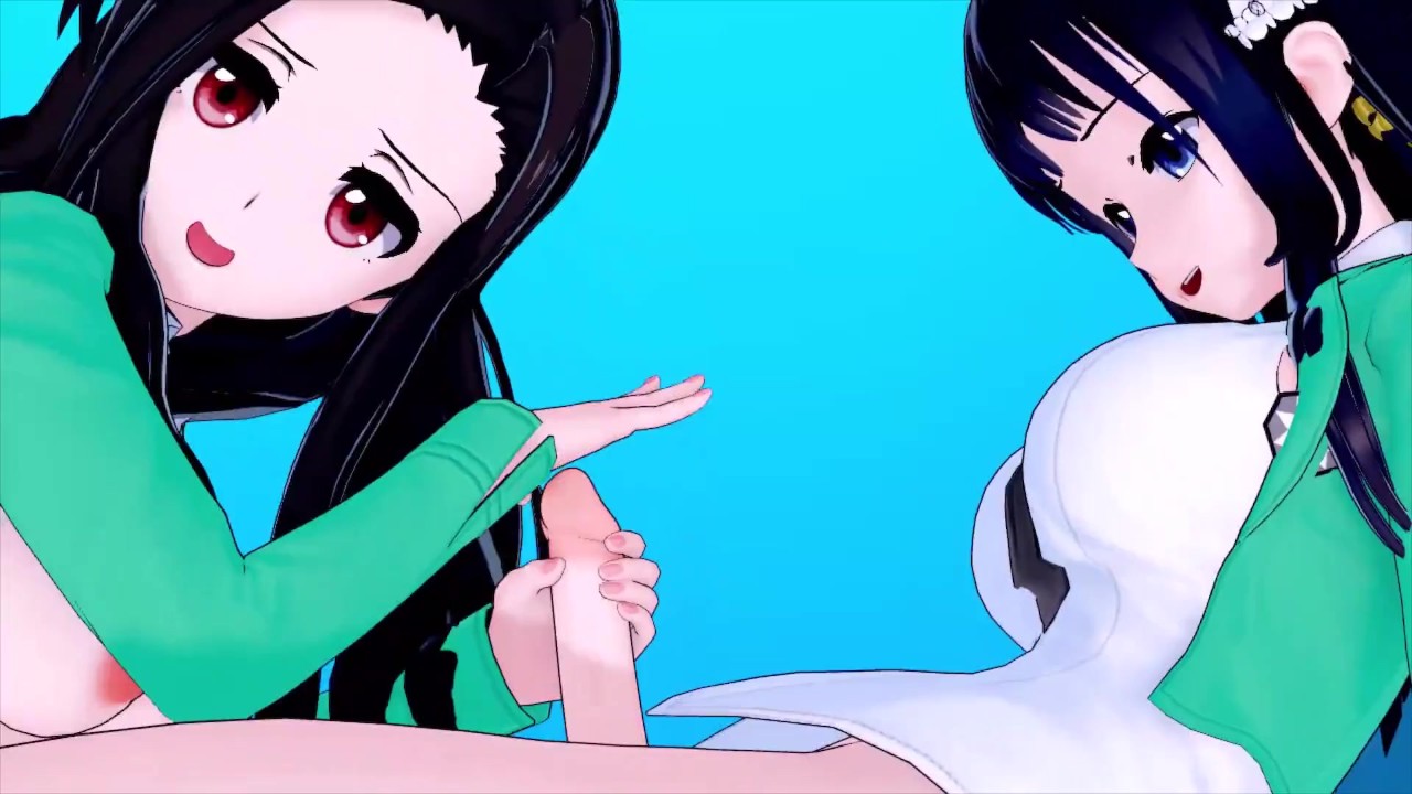 Futa Mahouka Koukou No Rettousei Shiba Miyuki X Saegusa Mayumi 3d