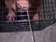 Master caged his tiny slave  3/16