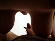 POV Отличный минет от первого лица в 69, большие сиськи, глубокий отсос от Annyblow 4/16