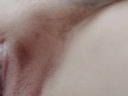 Shaving my hairy blonde pussy bald 13/16