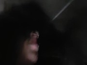 HUGE COCK amateur MILF drinks piss 15/16