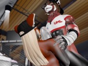 Public Gym Fuck Red Panda Cumflation Breeding - Second Life Yiff 14/16